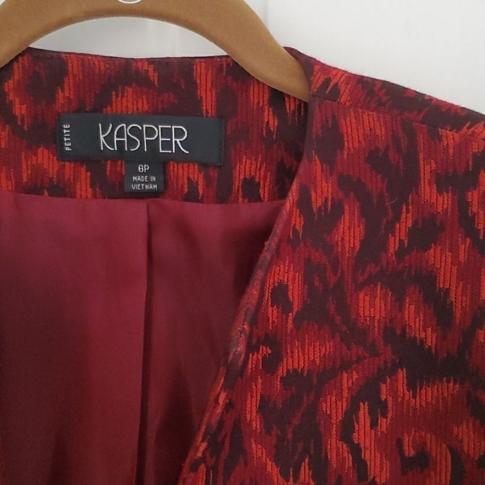 Kasper Brocade Jacket - Picture 2 of 12